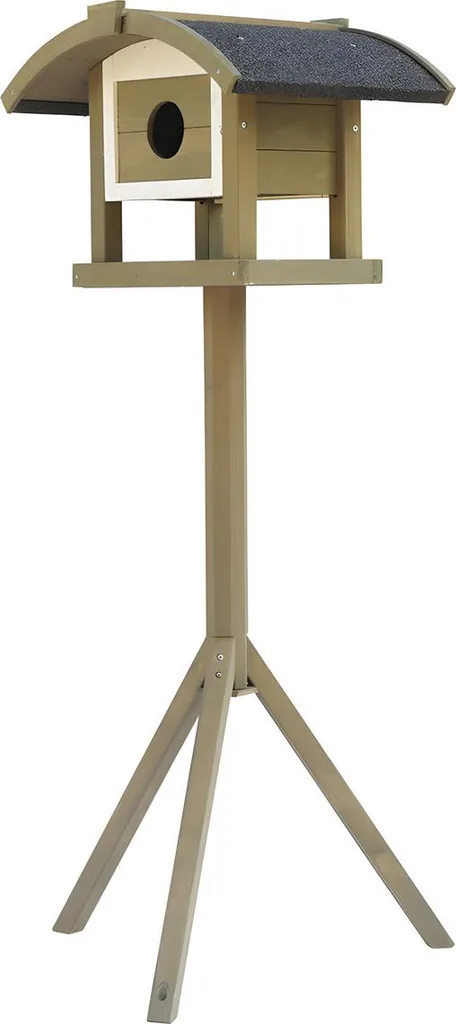 Maison d'oiseaux Nobby Ida grande mangeoire sur pied 60x60x140 cm