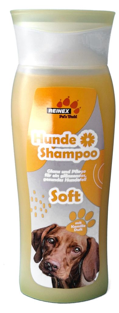 Reinex PET´S WORLD Hundeshampoo, Soft Kamilleduft, 4 Stück Produktbild 