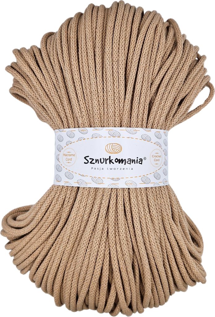 Netuno Dickes Makramee Garn Baumwollgarn 5mm Mississhop 100 M