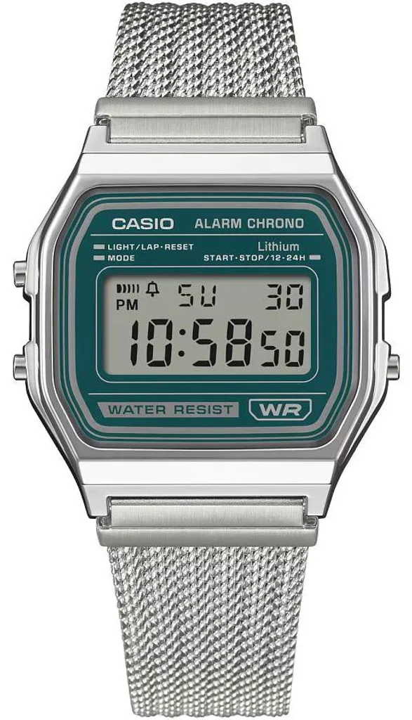 Montre Casio A158WEM-3EF Argent pour Homme et Femme Accessoire Lifestyle