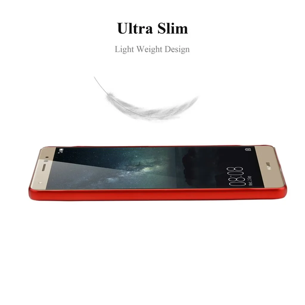 Custodia Rossa Huawei MATE S: Recensione e Cover Cadorabo Rigida - 3