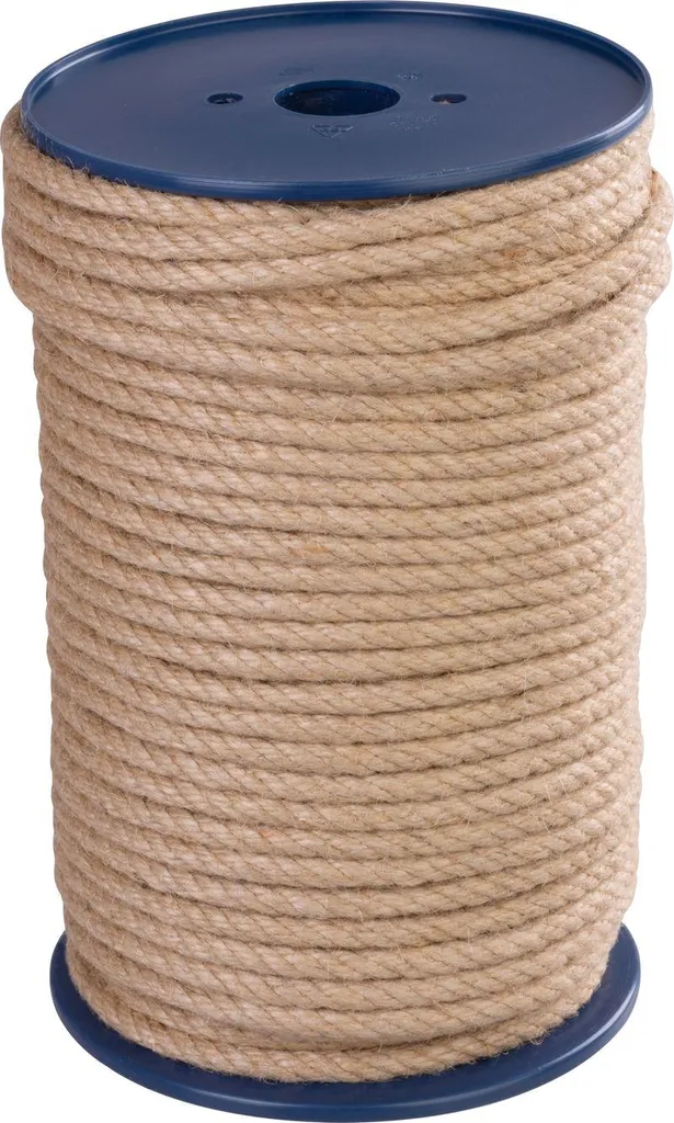 Corde de jute naturelle 10 mm Strend Pro - Câblage robuste de 100 mètres