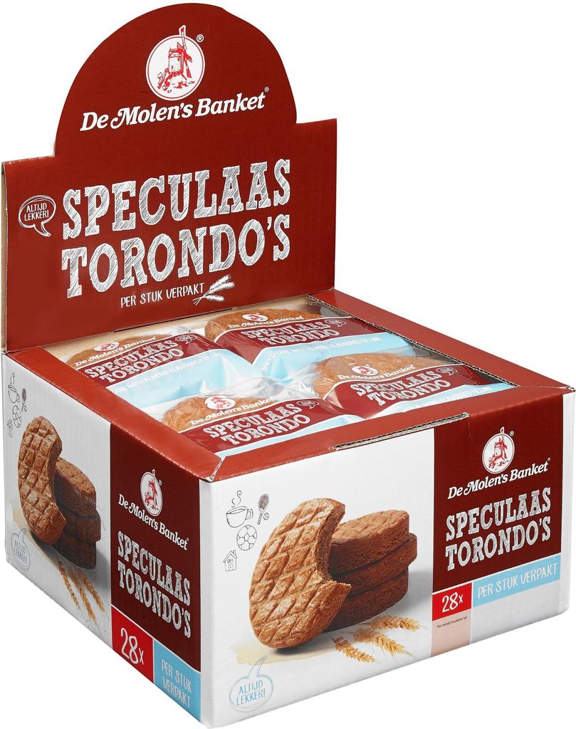 De Molen's Banket Spekulatius-Marzipan Celozrnné sušenky Obrázek produktu 