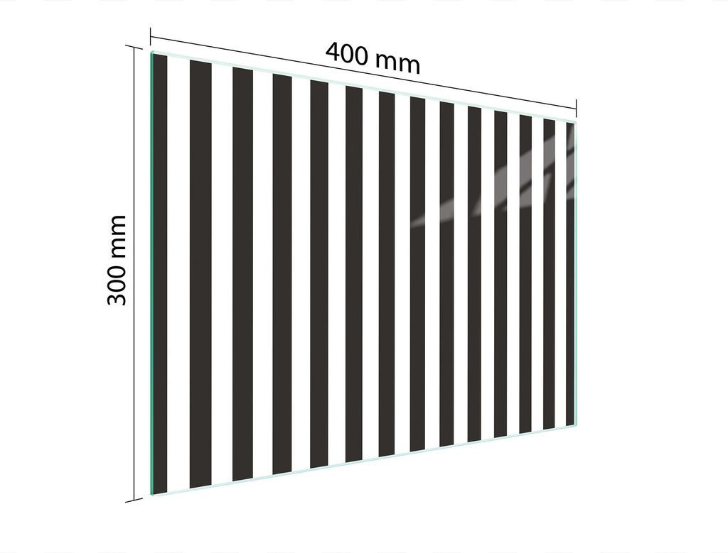 Schneidebrett Herdabdeckplatte Multiglasschneidplatte 40x30 Produktbild 