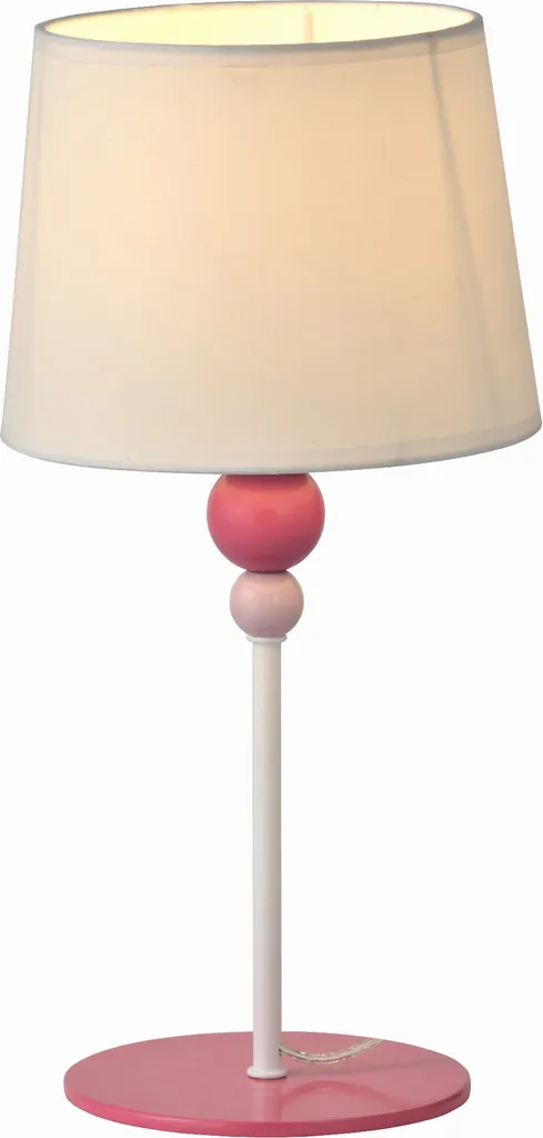 Candellux BEBE 41-38968 Lampe à poser Rose Idéale pour Chambre d'Enfant