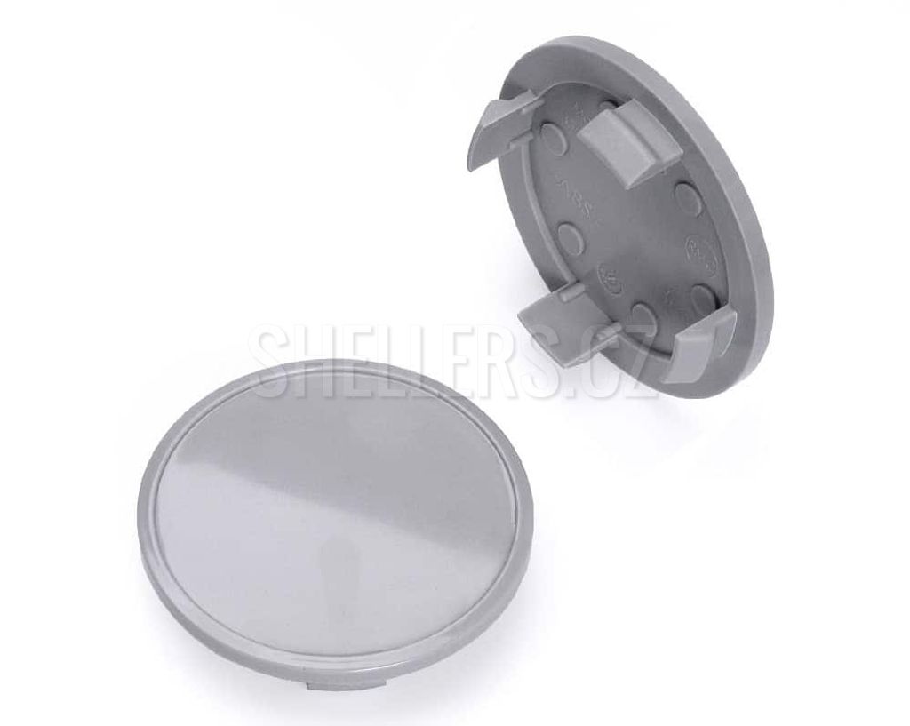 Středová krytka alu kola Ø 56/66 mm, VW V66G, šedá, plast Obrázek produktu 