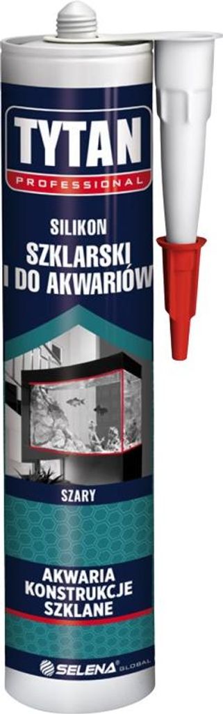 Tytan Glas- Und Aquariumsilikon 280Ml Farbloses - Sil Z Ty Bez