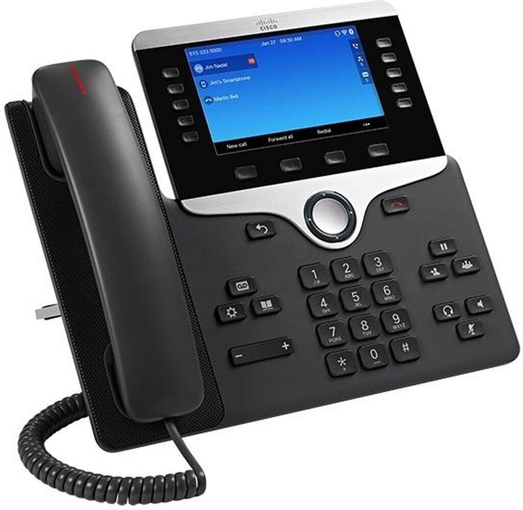 Cisco Systems IP Phone 8841 schwarz - /