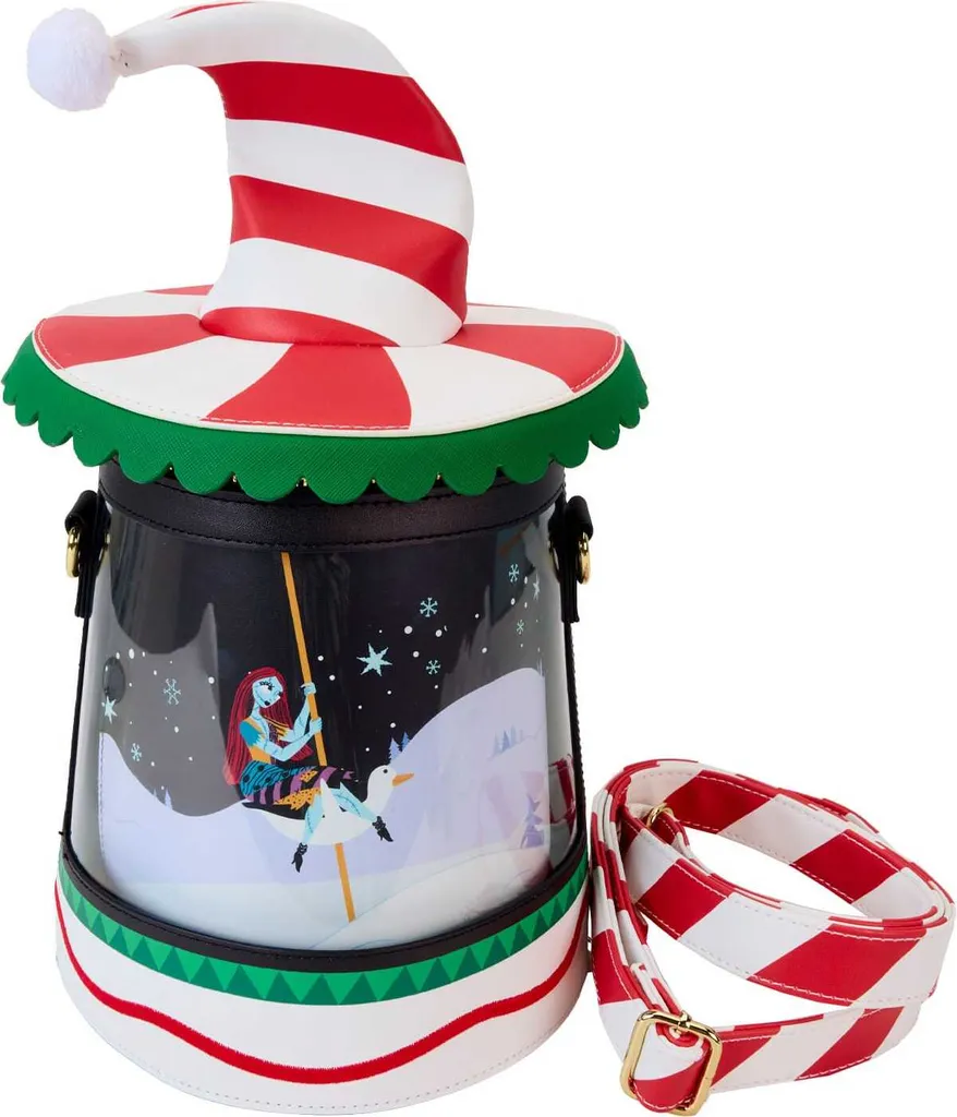 Cadeau Disney Sac à Bandoulière Loungefly Jack Skellington Candy Cane Jack