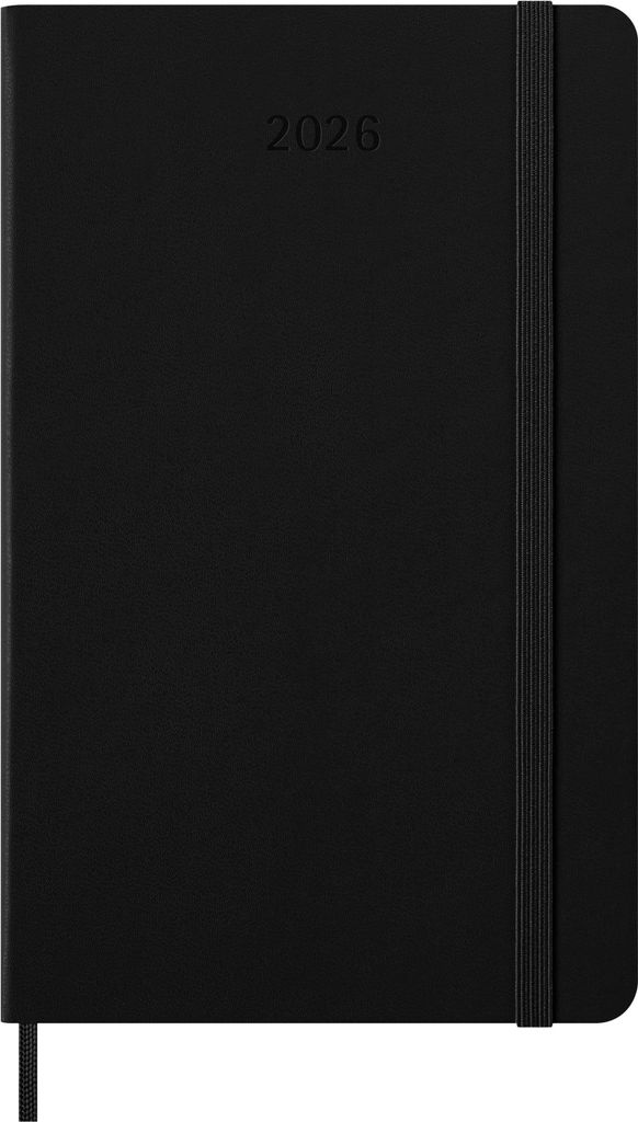 Moleskine 12 Monate Wochenk. 26 A5 1W2S vertikal Geb