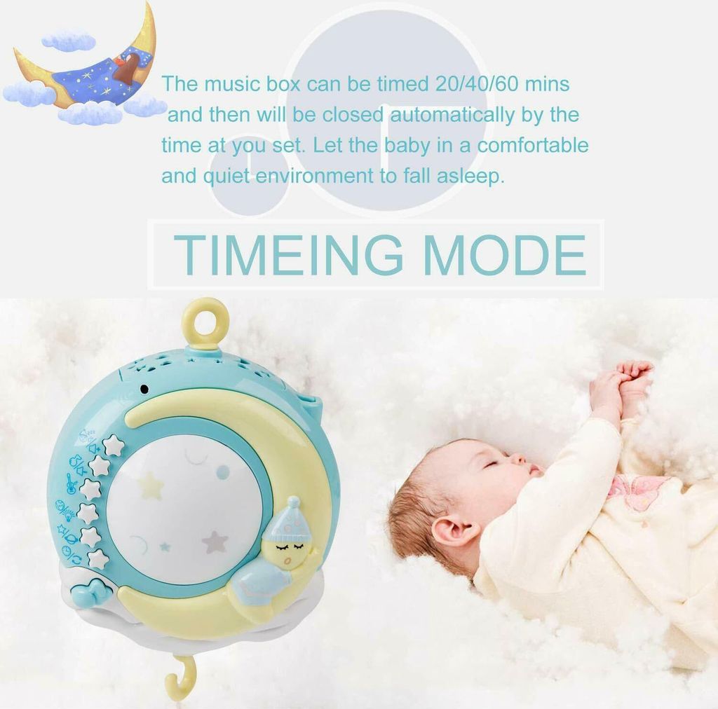 Baby musical crib mobile on sale