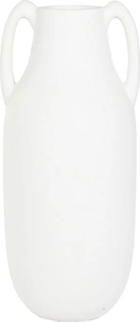 Vase de Sol Géant en Fibre Beige - Pot de Fleur Design 90cm ESPRIT