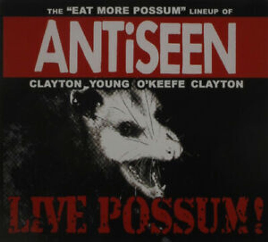 Antiseen : Live Possum CD Album Digipak (2015)