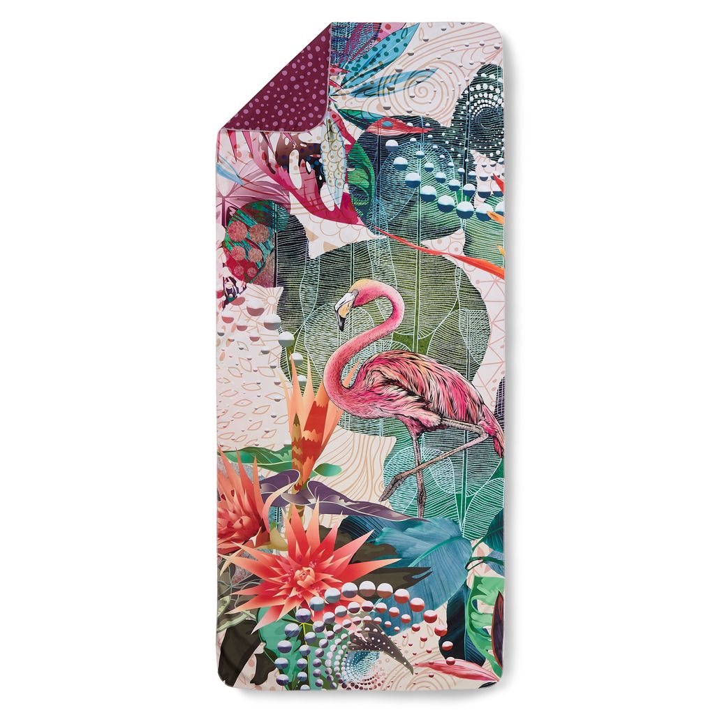 Hip Strandtuch / Sporttuch/ Yogatuch / Reisehandtuch mit Mandalas - 75x180 cm - 100% Mikrofaser