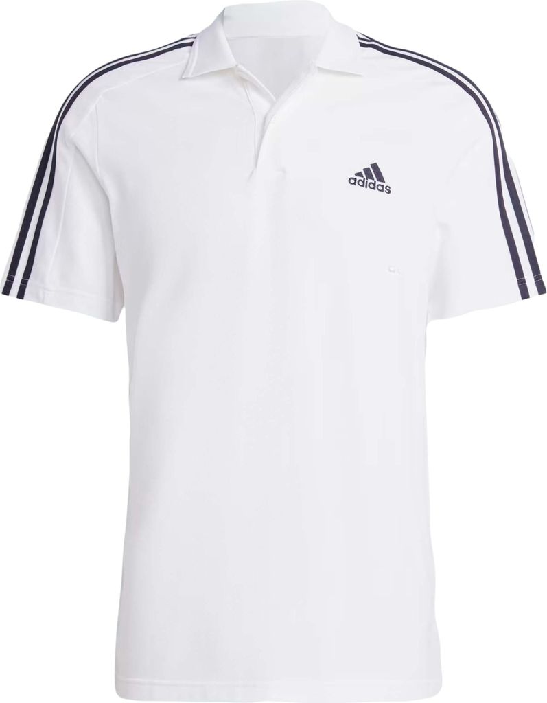 ADIDAS M 3S PQ PS Poloshirt Herren weiss M