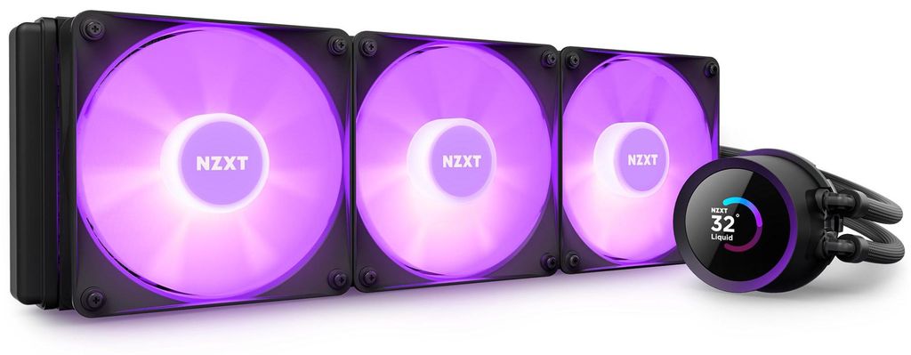 NZXT CPC Kraken 360 RGB Black 1700/AM5 (RL-KR360-B1) Image du produit 