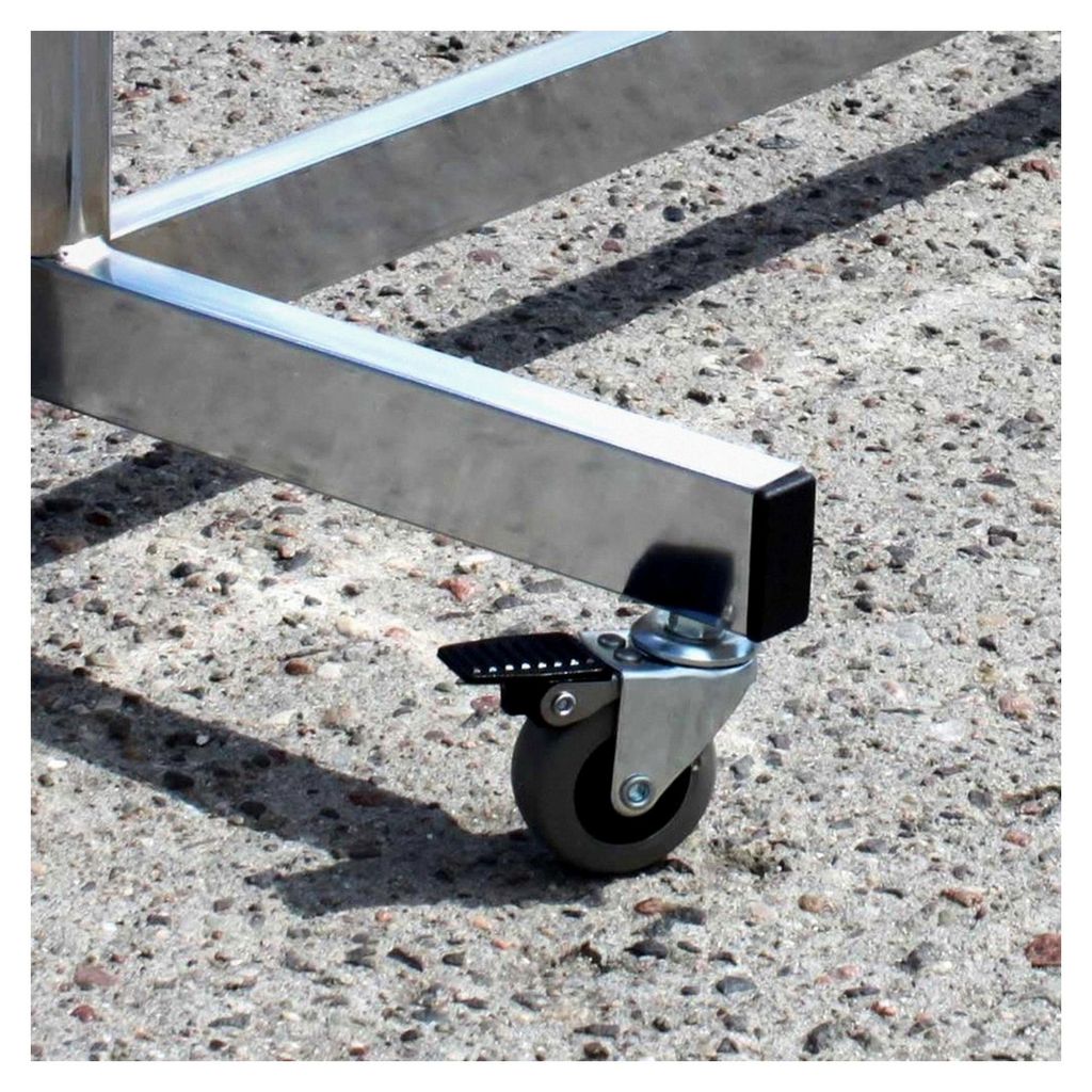 Höhenverstellbarer Reiserollständer 100-180cm mit ausziehbarer Kleiderstange 98-135cm