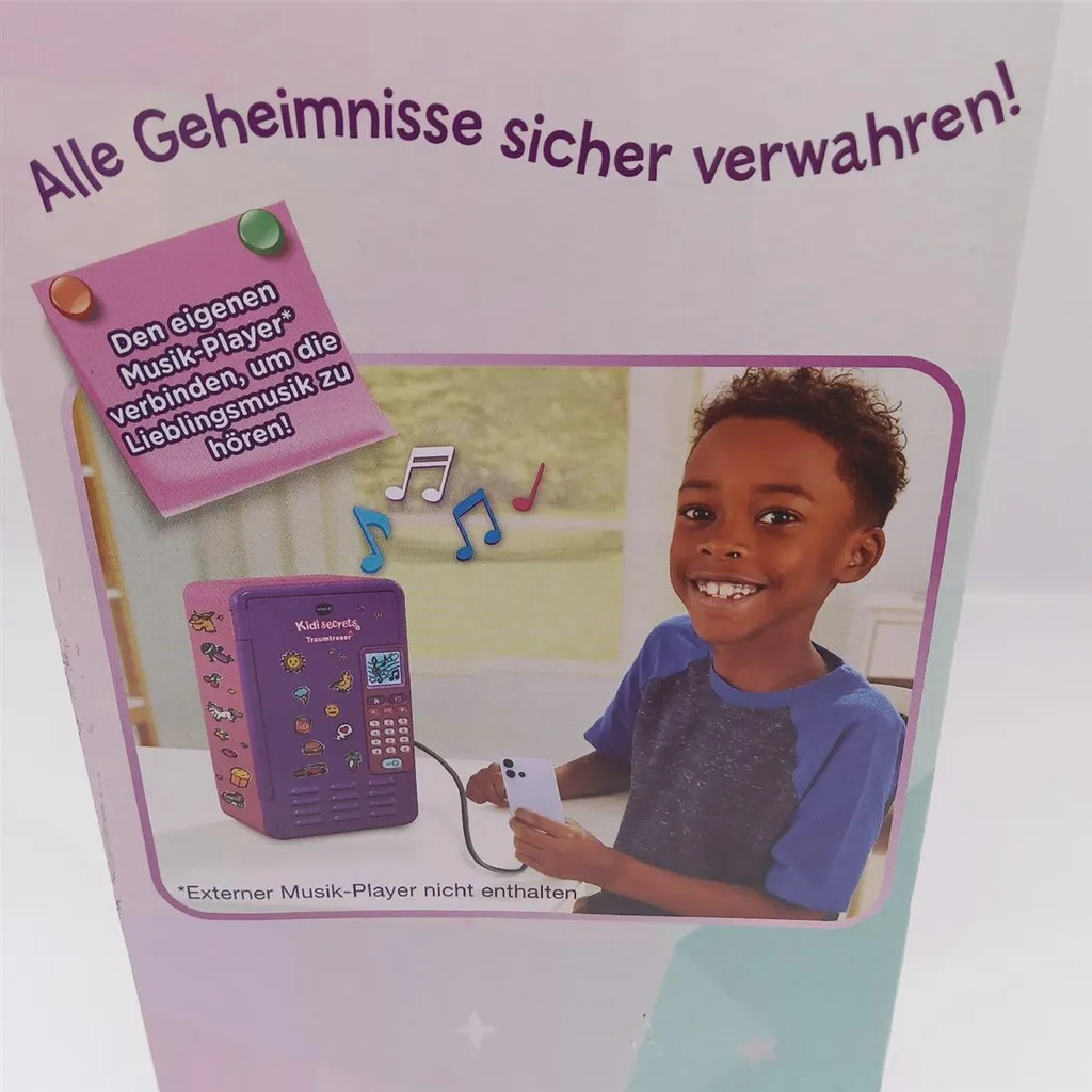 VTech Kidisecrets coffre-fort électronique pour enfant rose avec code - 3