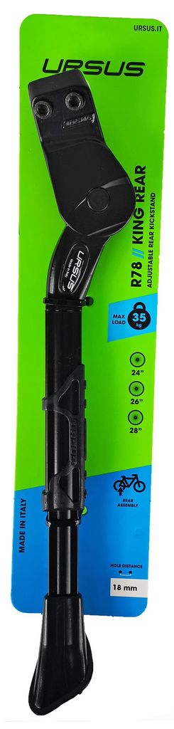 Ursus Hinterbauständer King Rear 24-28" schwarz, Produktbild 