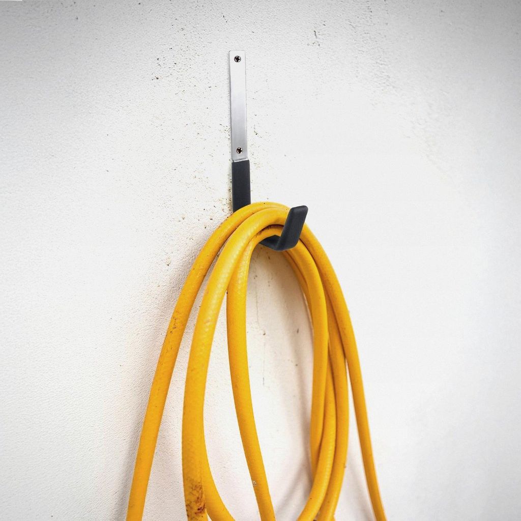 Wandhalterung | Universalhalter für Reifen, Räder, Fahrrad, Leiter, Gartenschlauch | Aufbewahrung für Garage, Keller, Werkstatt | Inkl. Montagez...