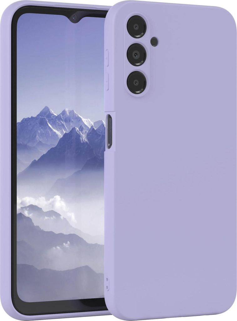 EAZY CASE - TPU Hülle für Samsung Galaxy A14 5G, TPU Case stoßfeste Handyhülle, weiches Cover mit Kameraschutz, Silikonhülle in Lila