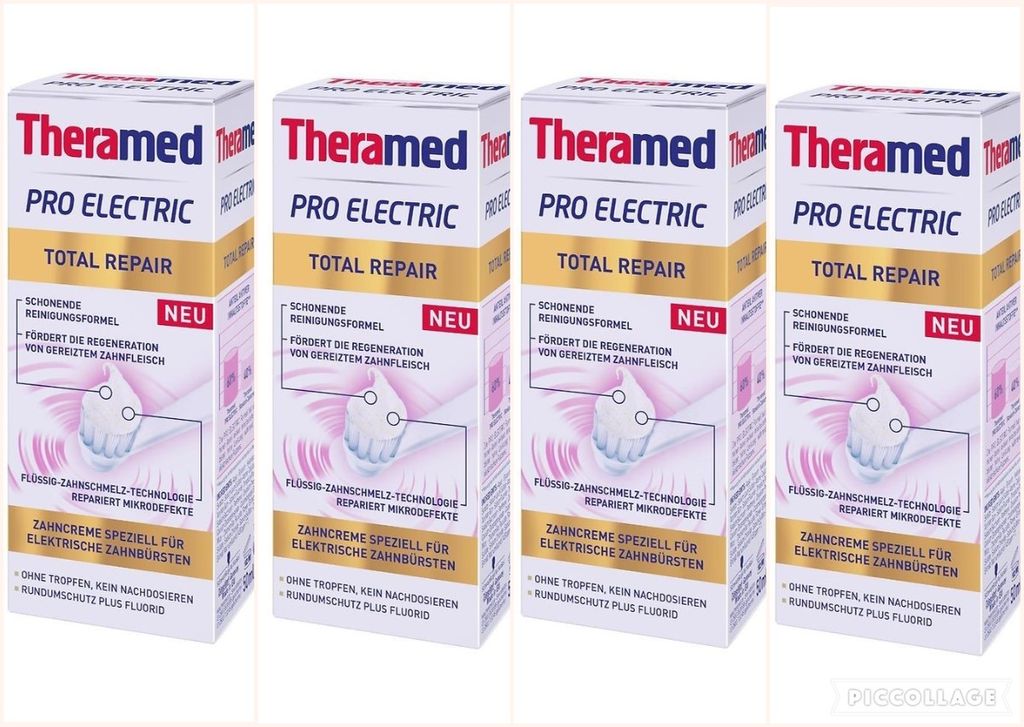 Theramed Pro Electric Total Repair 4 x 50ml