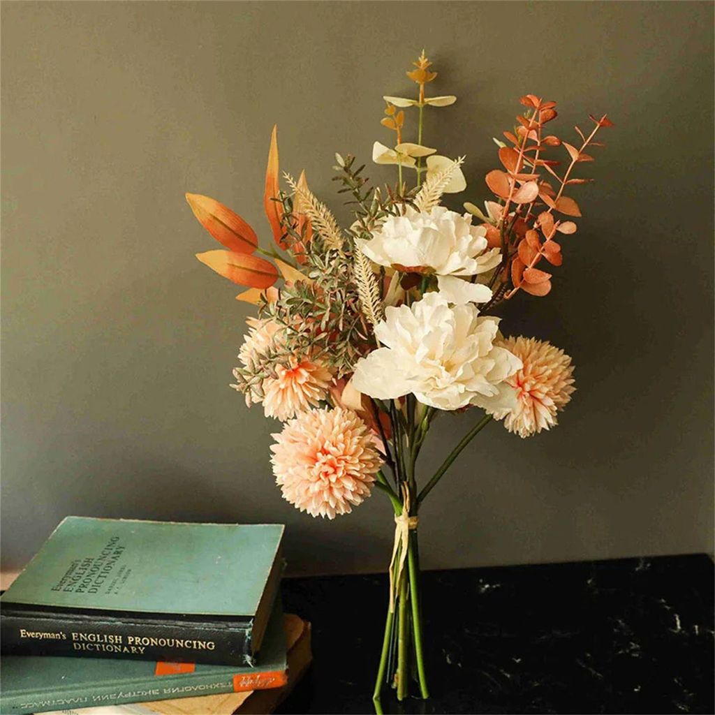Trockenblume Löwenzahn Bouquet Künstliche Blume Simulation Produktbild 
