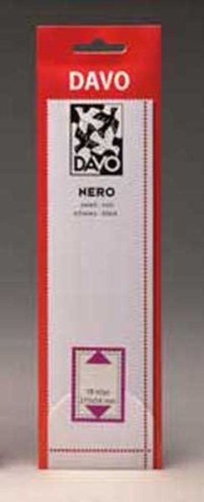 DAVO 21028 Nero Streifen N28 (215 x 32) 25-tlg.