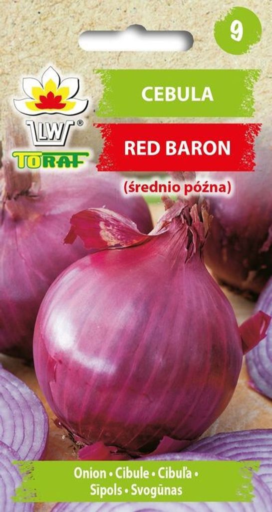 Cebula RED BARON Nasiona 3g Toraf 27 Zdjęcie produktu 
