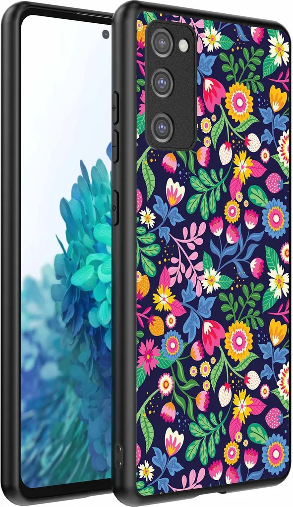 Protezione Samsung S20 FE Custodia Fiori TPU - Alta Qualità Smartphonica
