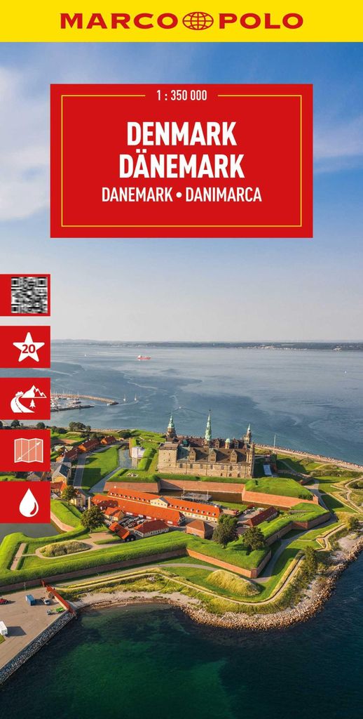 Dänemark Marco Polo Karte