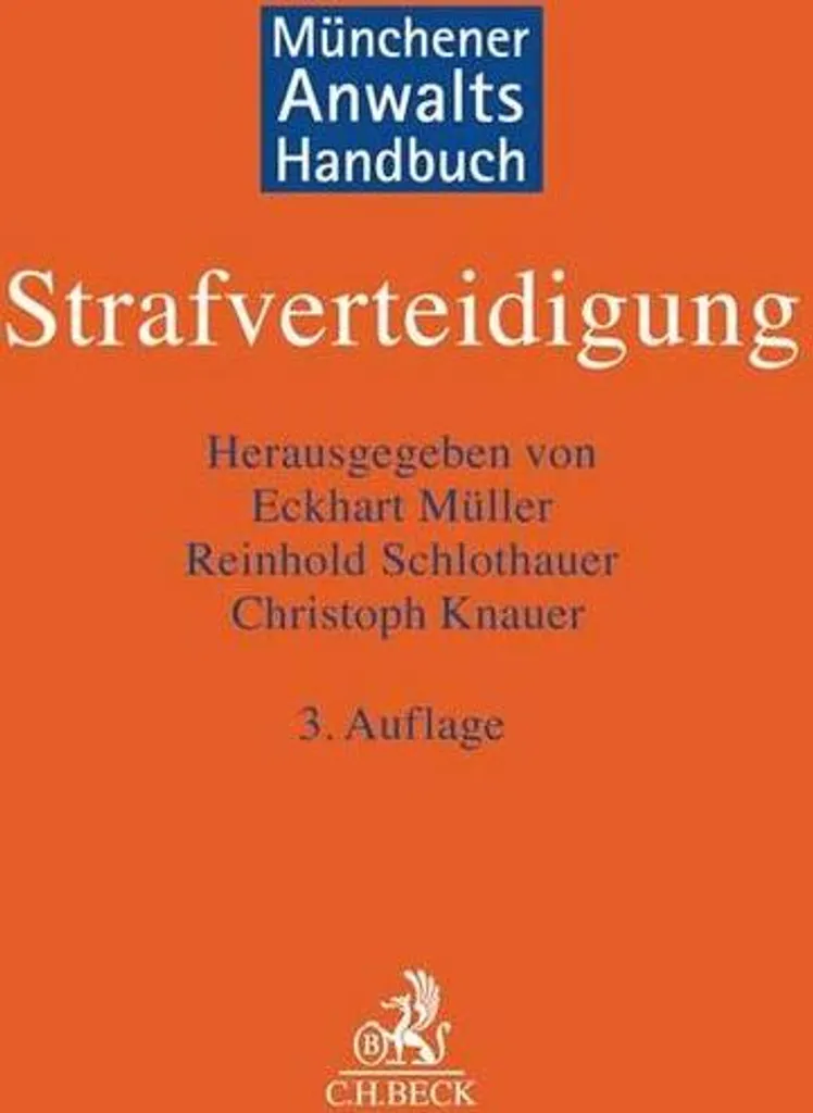 Maîtriser la Défense Pénale Allemande : Münchener Anwaltshandbuch Pro