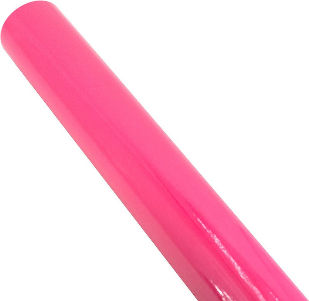 Geschenkpapier einfarbig 70cm x 2m Rolle Pink glänzend Produktbild 2