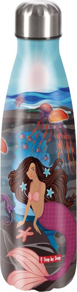 Step by Step Trinkflasche Edelstahltrinkflasche