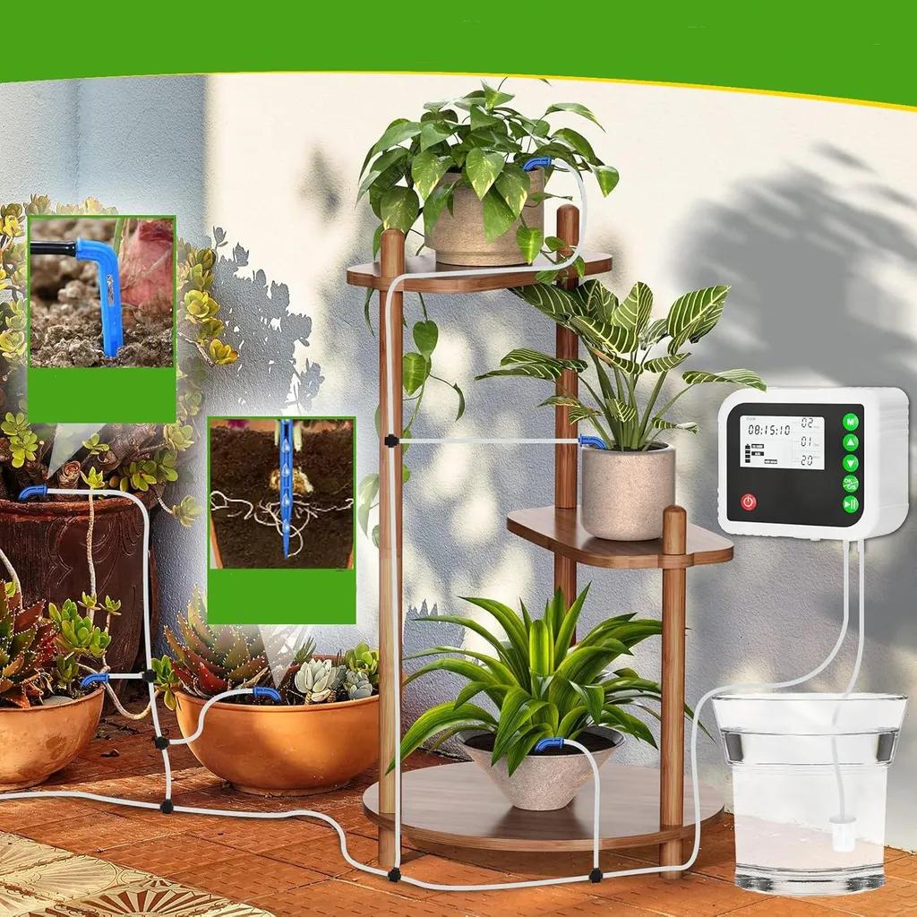 Kit arrosage automatique jardin pour potager et balcon 50 pièces - 8