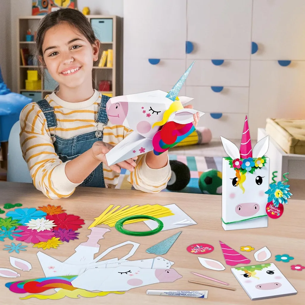 Kit Créatif Papier 3D Ravensburger BeCreative avec Planches prédécoupées - 9