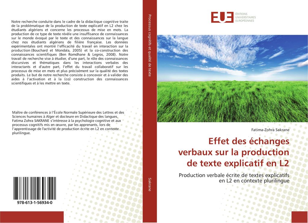 Effet des échanges verbaux sur la production de texte explicatif en L2