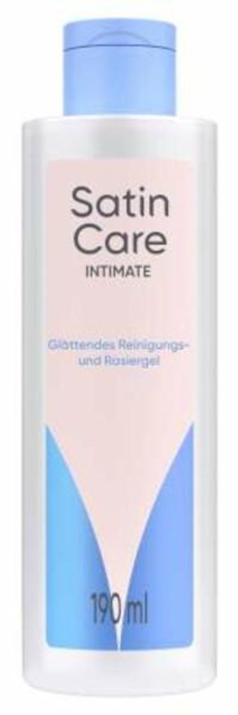 Gillette Satin Care Intimpflege 2-in1 Reinigungs- und Rasiergel 190 ml