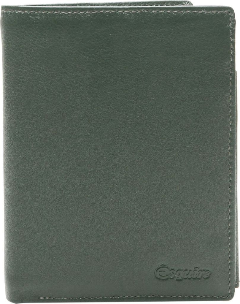 Esquire Leder Geldbörse Viktoria Wallet Green dunkelgrün