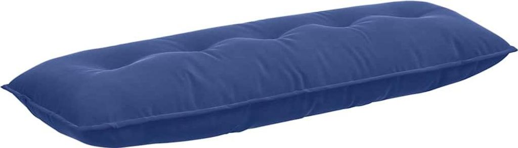 vidaXL Rückenkissen Polizeiblau 140 x 50 cm Cordstoff