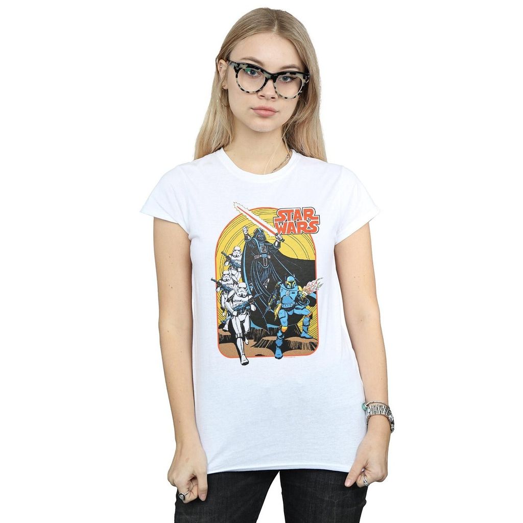 Star Wars - T-Shirt für Damen BI41968 (XL) (Weiß)