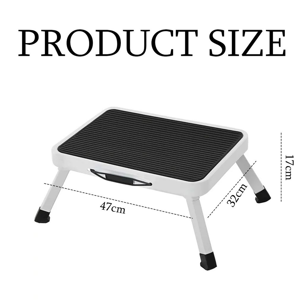 2er Set Klappbare Tritthocker Gr. M - Praktische Sitzhilfe Für Haus & Garten