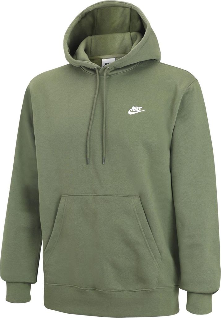 Nike Club Kapuzenpullover für Herren, Größe:M, Farbe:Oliv Produktbild 