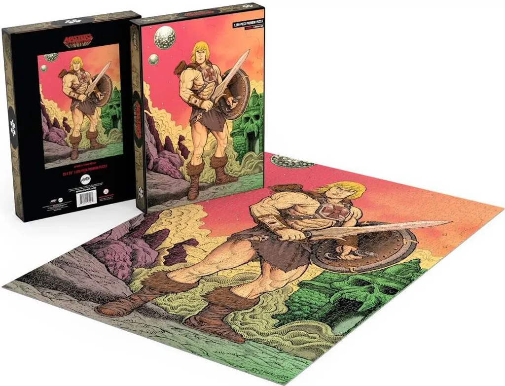 Puzzle He-Man Masters of the Universe 1000 pièces - Illustration Mondo