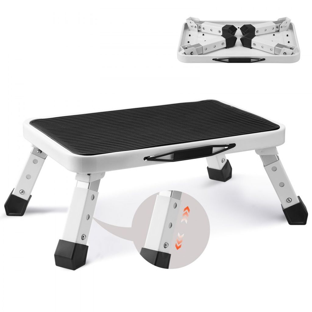 Žebřík pro domácnost 450x310x166mm - Ocelový žebřík - Obrázek produktu 