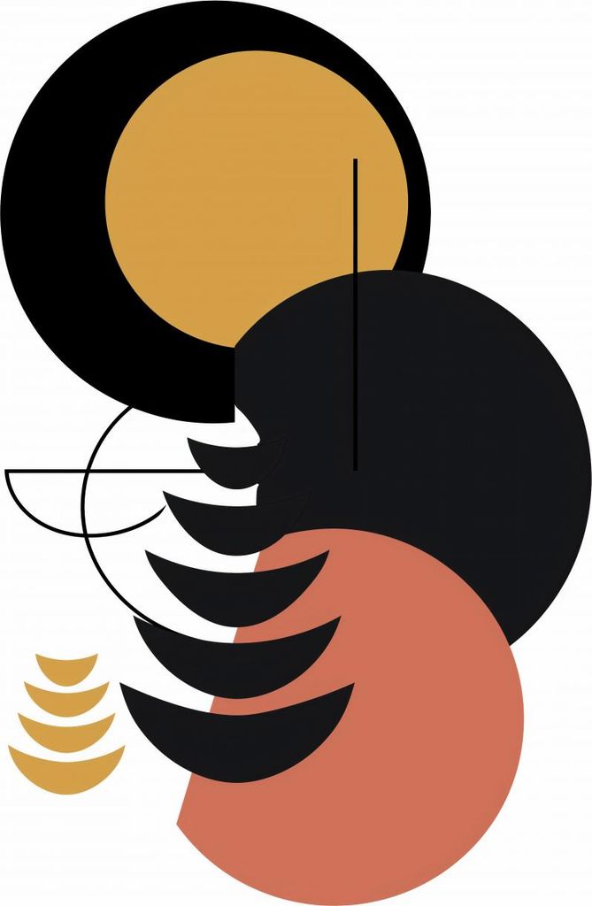 Plakat 67,5x95cm Kosmischer Dämmerung