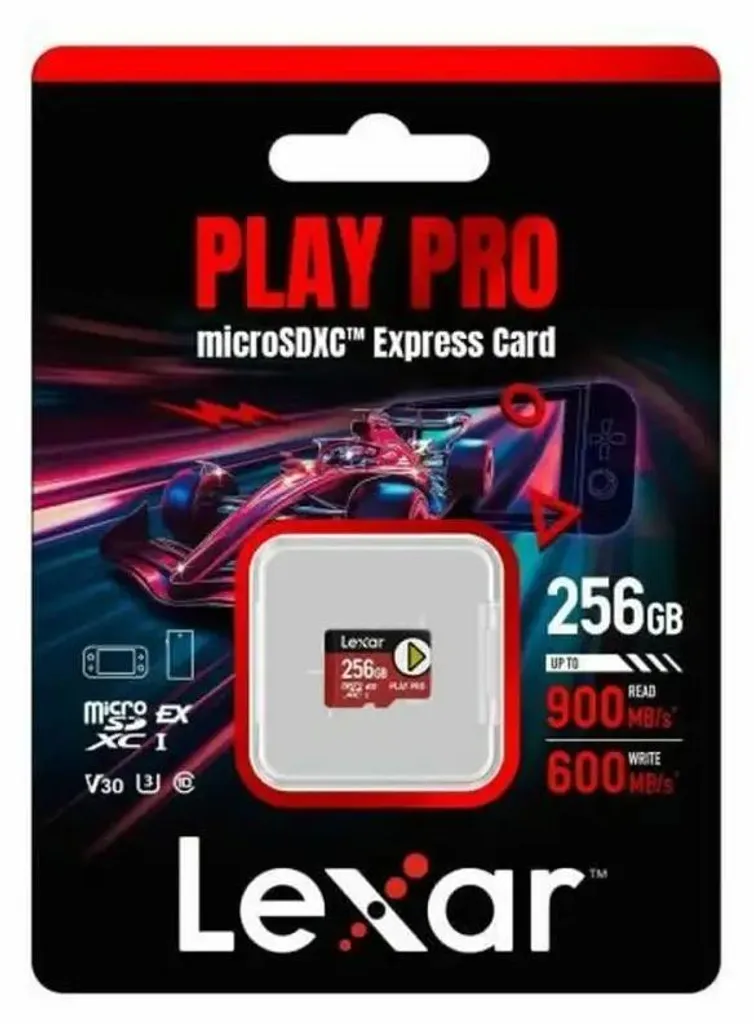 Lexar 256 Go MicroSDXC UHS-I Vitesse 900 Mo/s pour Performance Extrême