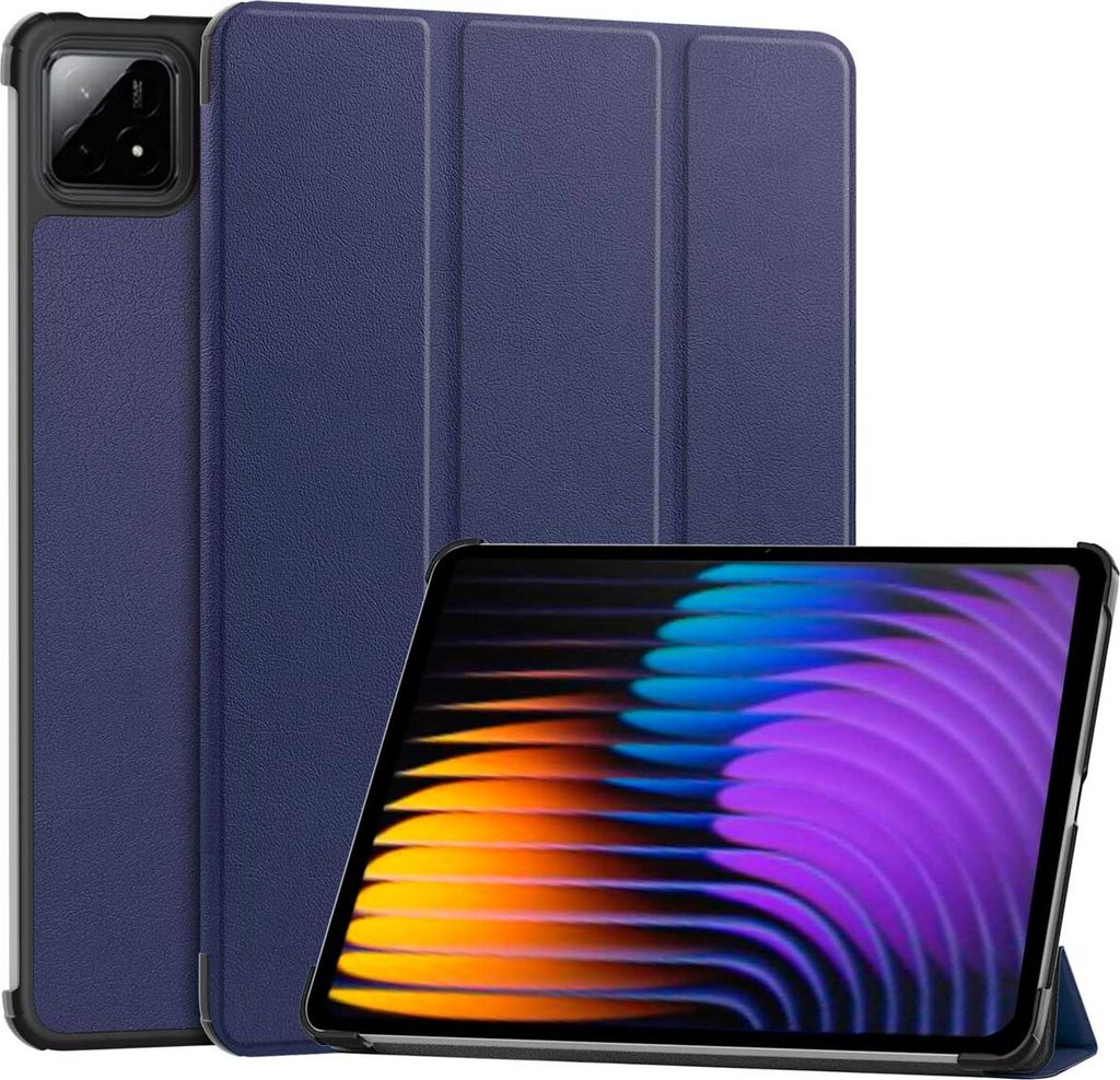 imoshion Trifold Klapphülle Xiaomi Pad 7 / 7 Pro / 8 / 8 Pro - Dunkelblau