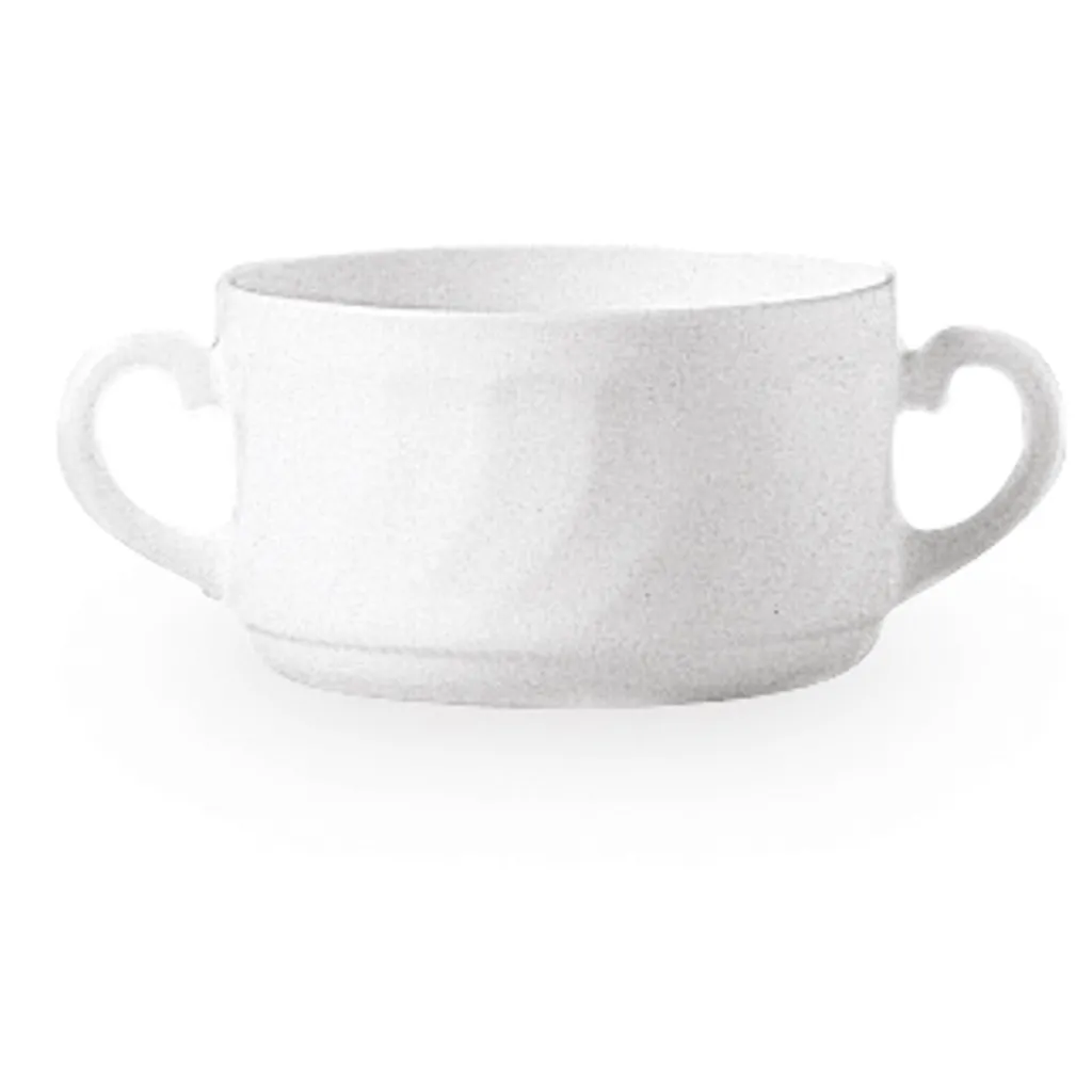 Vaisselle de Réception : Bol à Soupe Arcoroc Trianon 32cl Blanc Durable - 2