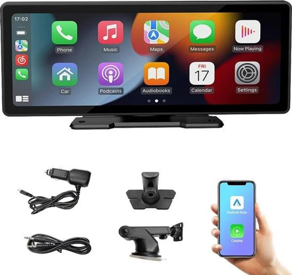 Console de Navigation Voiture 10,3 pouces avec Android Auto et FM
